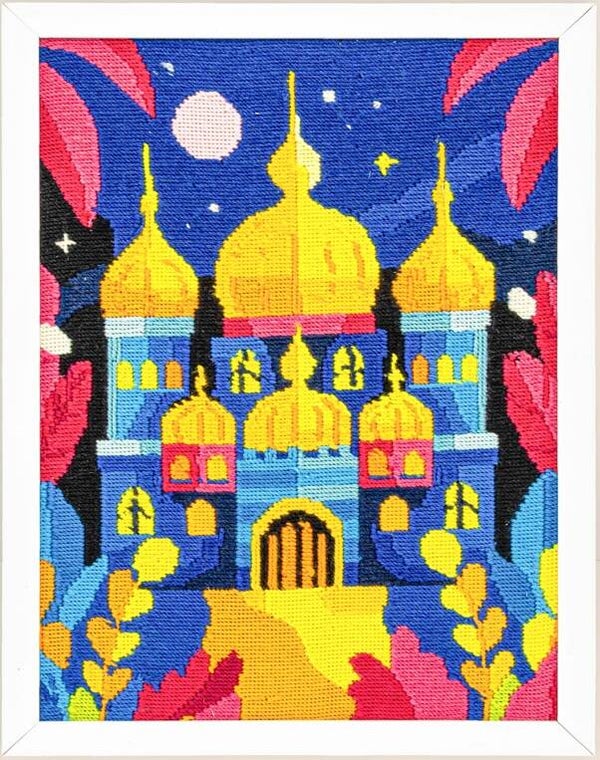 Needlepoint Pakket - Oriental Palace