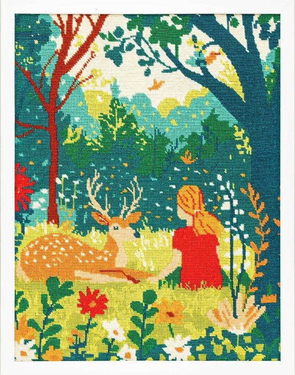 Needlepoint Pakket - Quiet Glade
