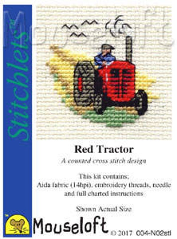 Borduurpakket - Red Tractor