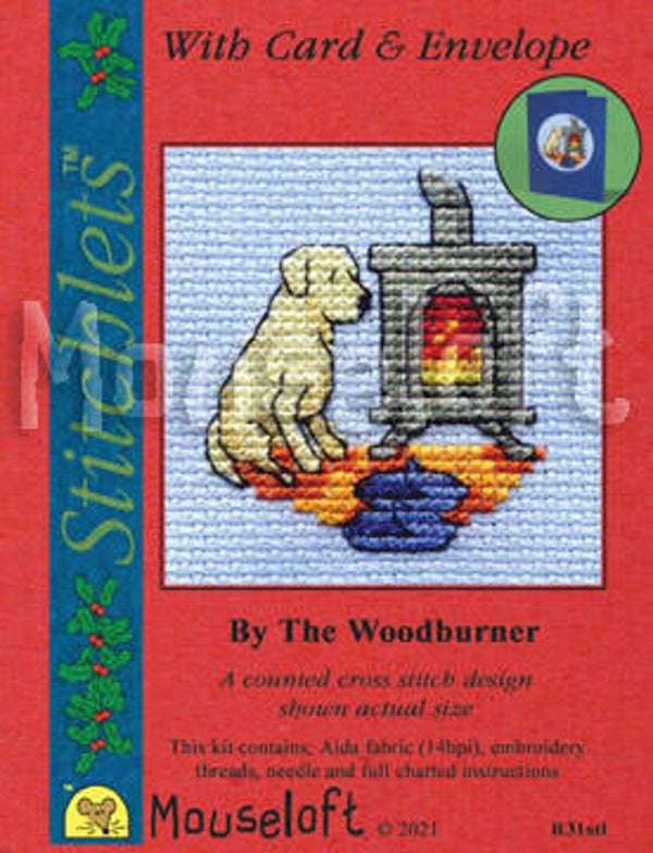 Borduurpakket - By the Woodburner
