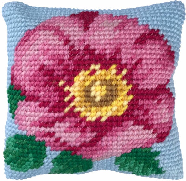 Kussen Borduurpakket - Wild Rose