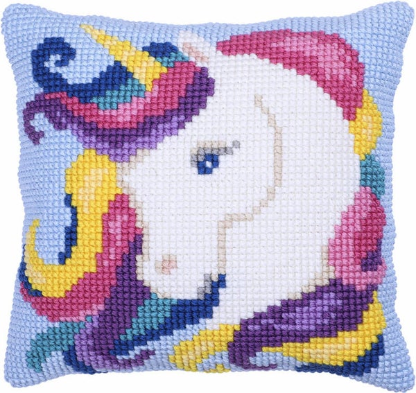Kussen Borduurpakket - Unicorn