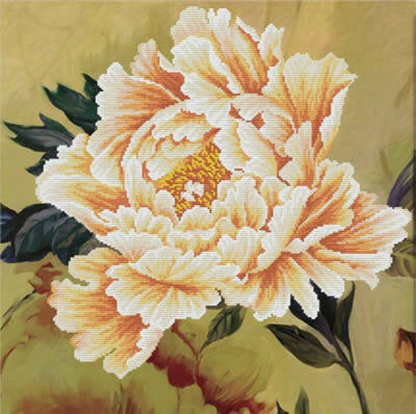 Voorbedrukt Borduurpakket - Blooming Peony 2