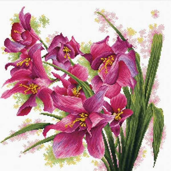 Voorbedrukt Borduurpakket - Lovely Orchids