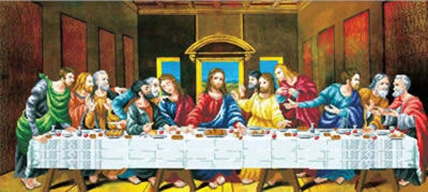 Voorbedrukt Borduurpakket - The Last Supper