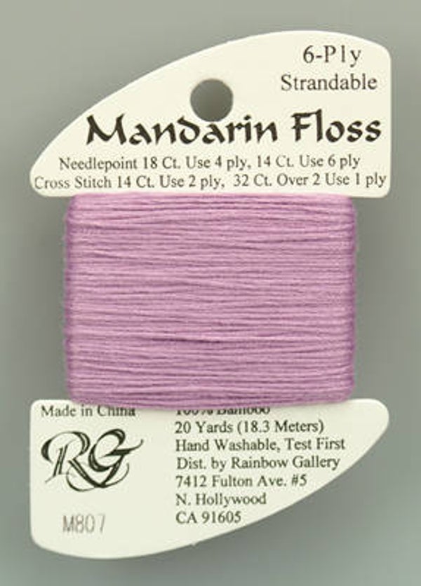 Mandarin Floss - Lite Violet - 807