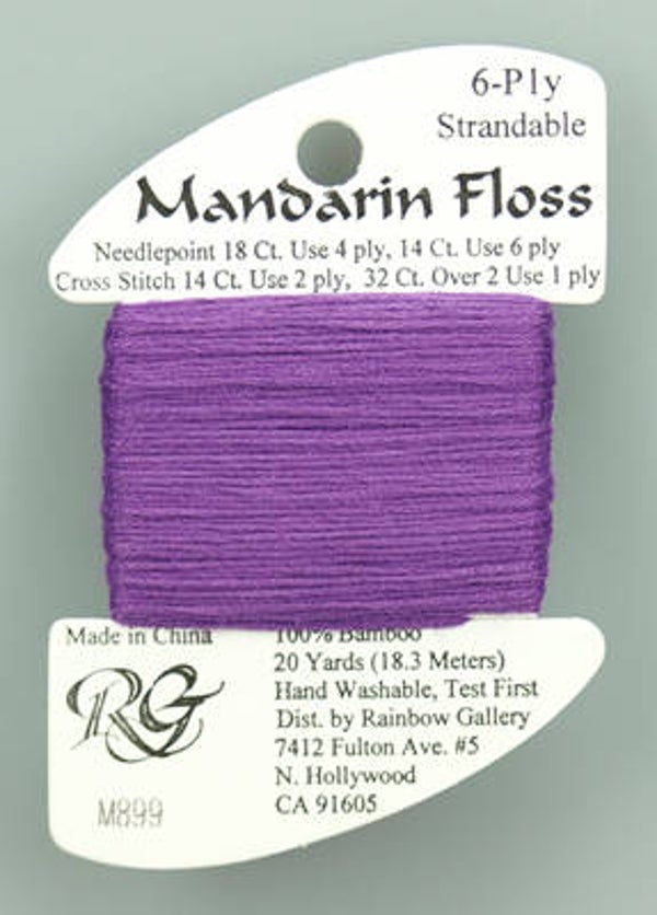 Mandarin Floss - Dark Antique Violet - 899