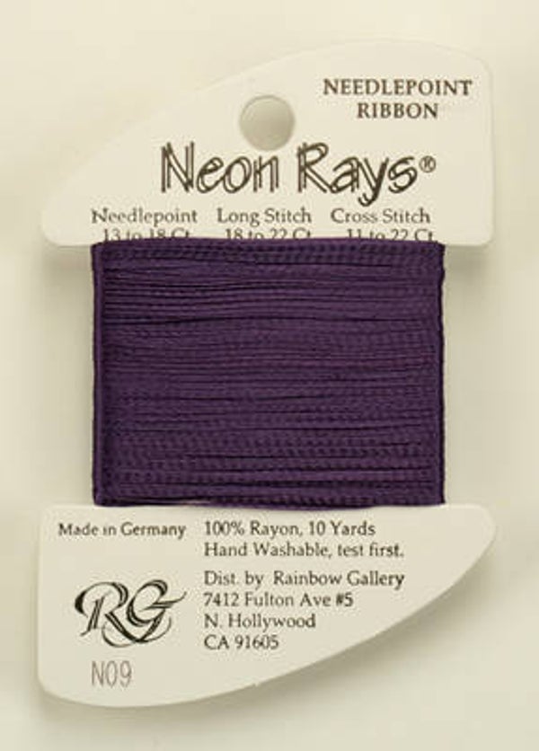 Neon Rays - Purple - 009