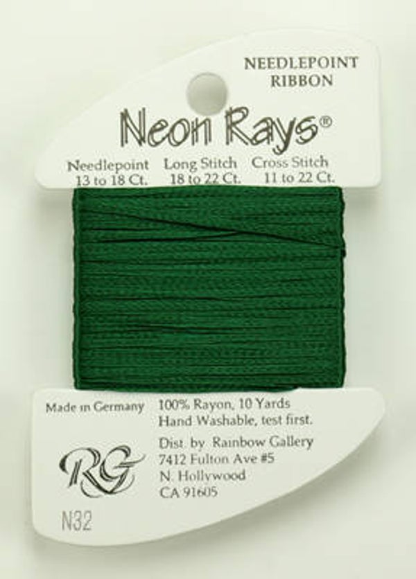 Neon Rays - Spruce Green - 032