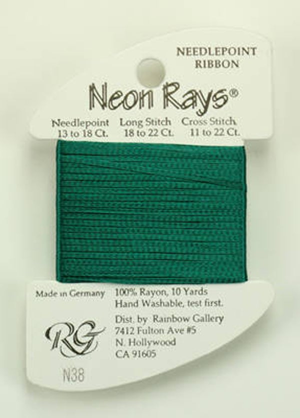 Neon Rays - Emerald - 038