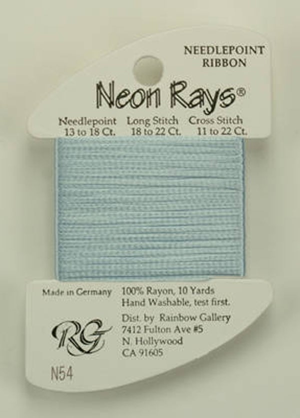 Neon Rays - Pale Blue - 054