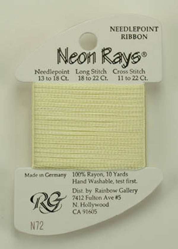 Neon Rays - Pale Yellow - 072