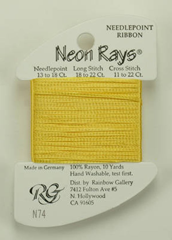 Neon Rays - Golden Yellow - 074