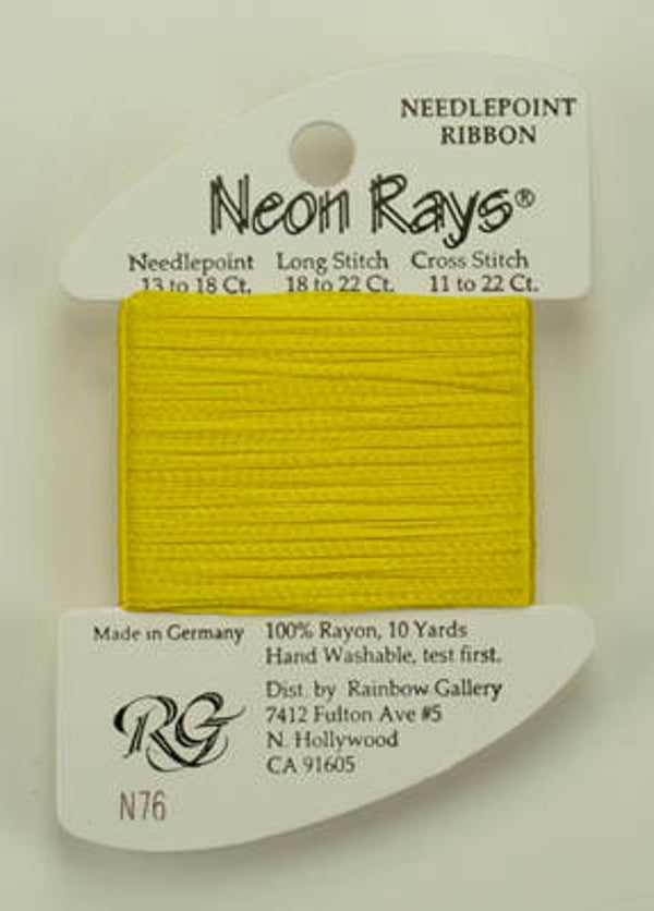 Neon Rays - Bright Yellow - 076