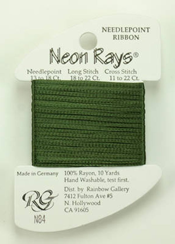 Neon Rays - Olive - 084