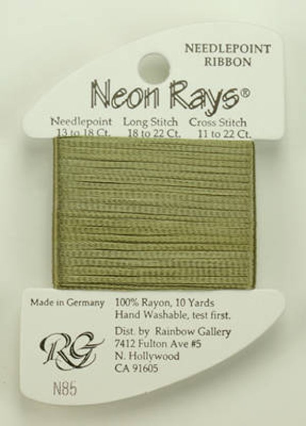 Neon Rays - Sage Green - 085
