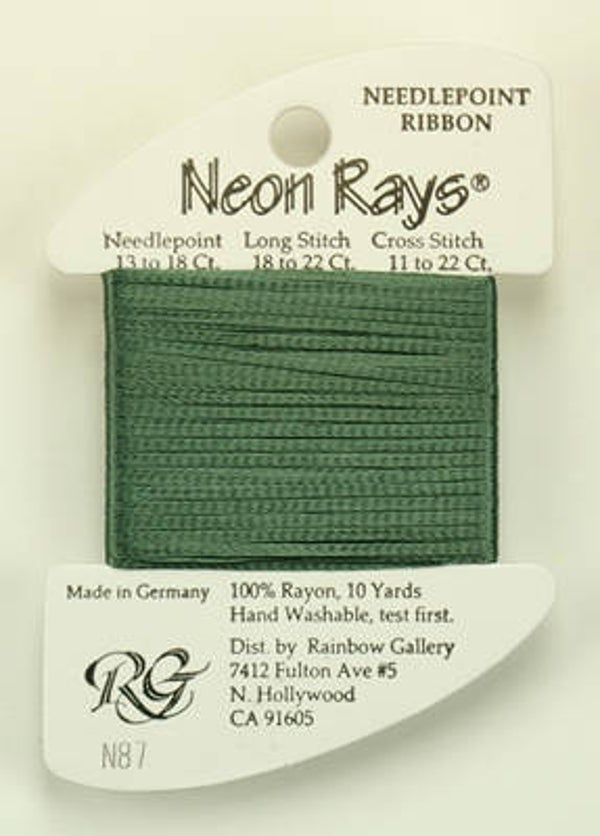 Neon Rays - Willow Green - 087