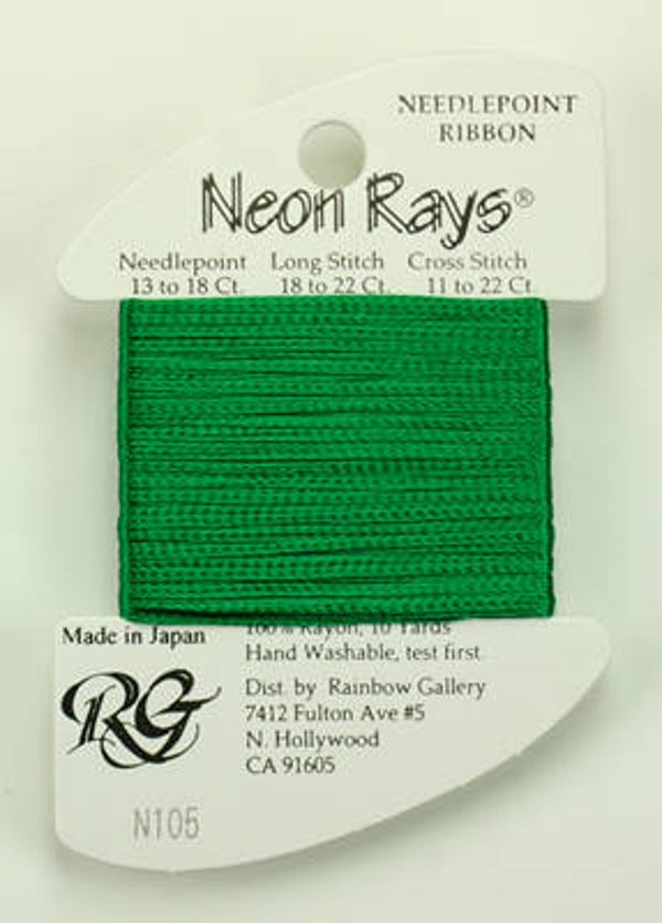 Neon Rays - Christmas Green - 105
