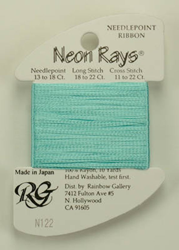 Neon Rays - Aquamarine - 122