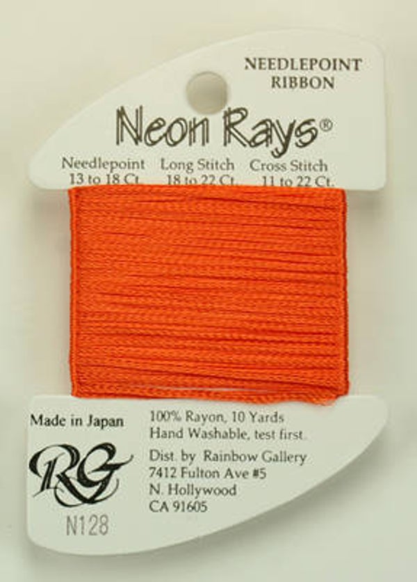 Neon Rays - Orange - 128