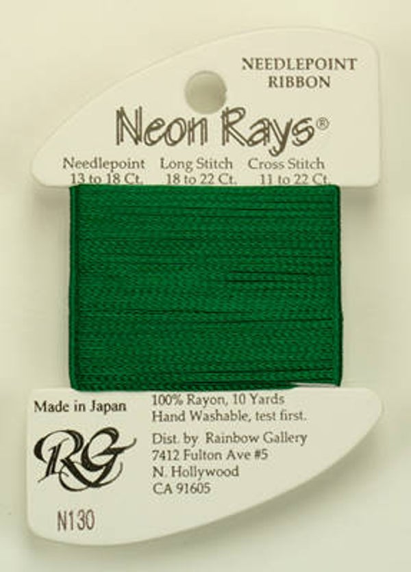 Neon Rays - Dark Christmas Green - 130