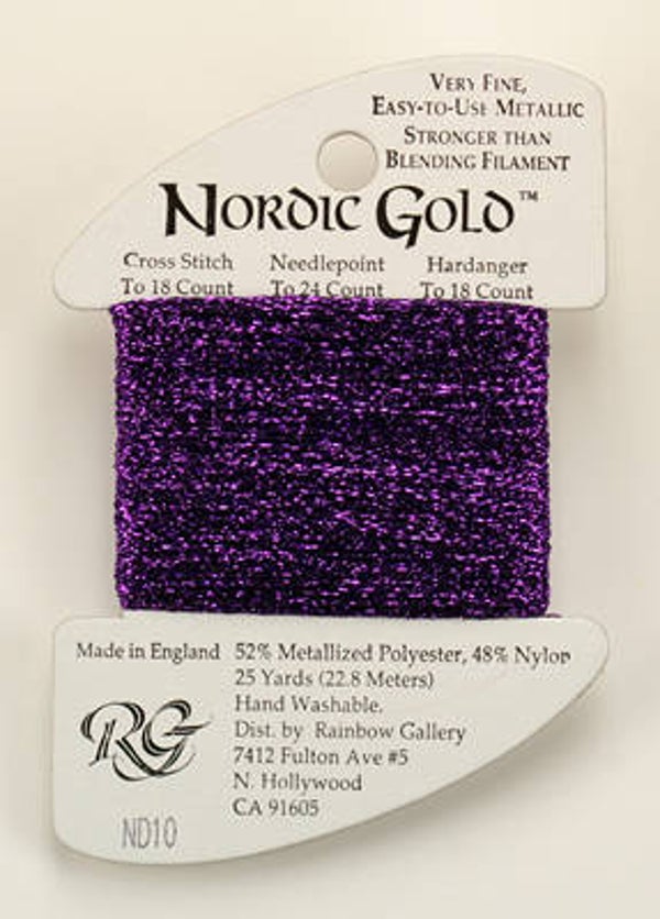 Nordic Gold - Purple - 10