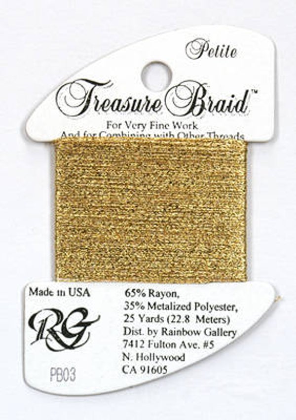 Petite Treasure Braid - Gold - 03