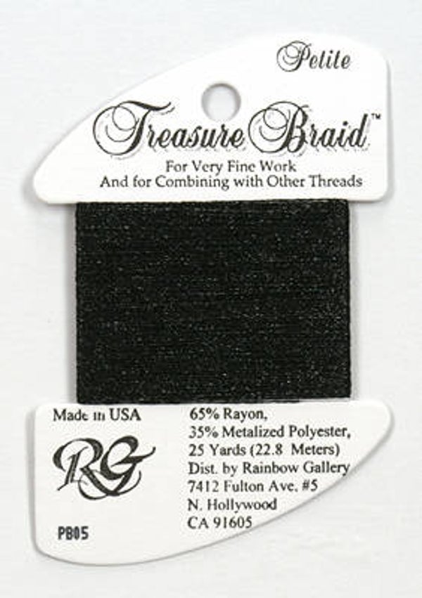 Petite Treasure Braid - Black - 05