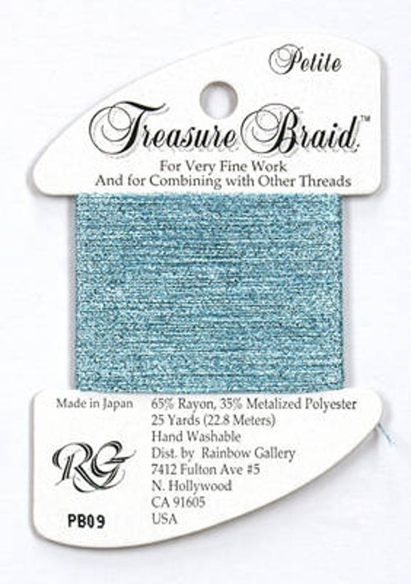 Petite Treasure Braid - Light Blue - 09