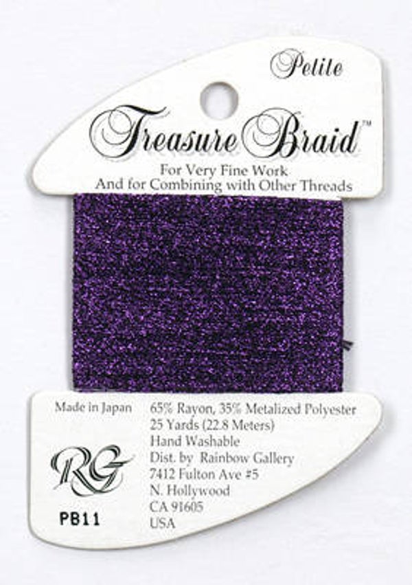Petite Treasure Braid - Purple - 11