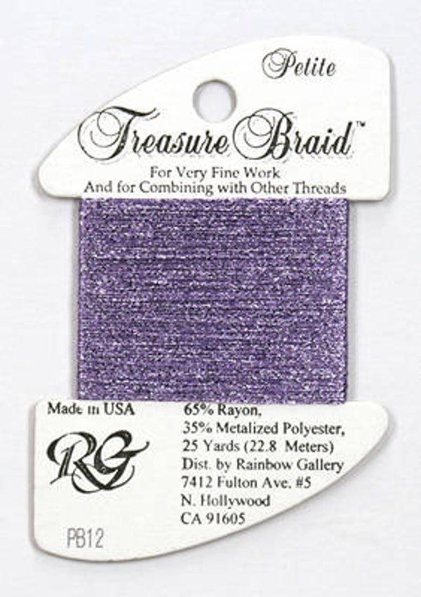 Petite Treasure Braid - Light Purple - 12