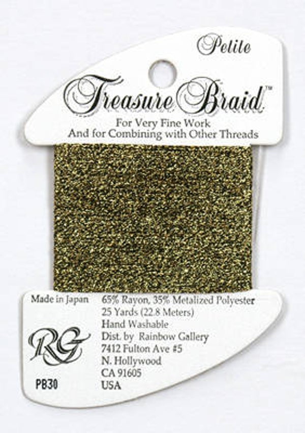 Petite Treasure Braid - Antique Gold - 30