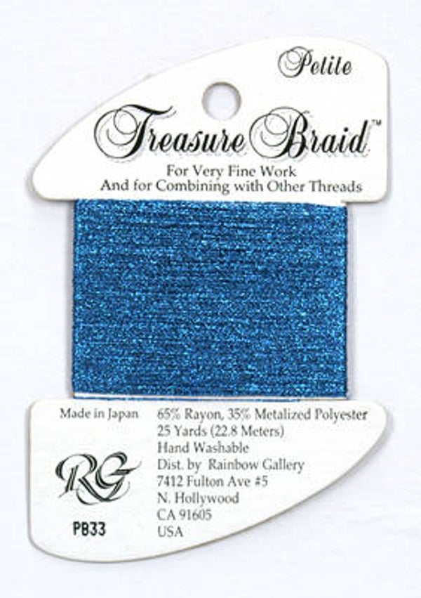 Petite Treasure Braid - Royal Blue - 33