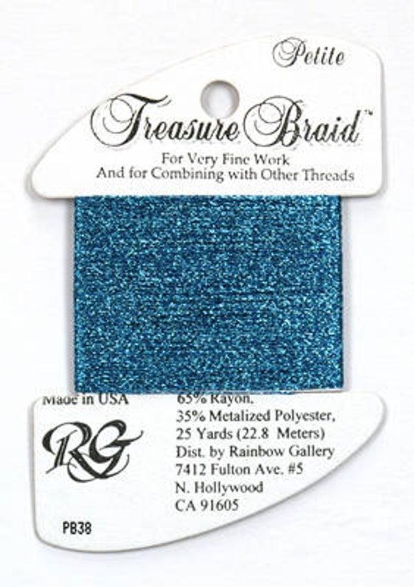Petite Treasure Braid - Azure Blue - 38