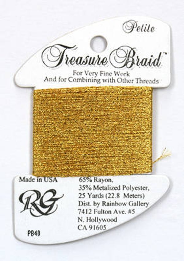 Petite Treasure Braid - Egyptian Gold - 40
