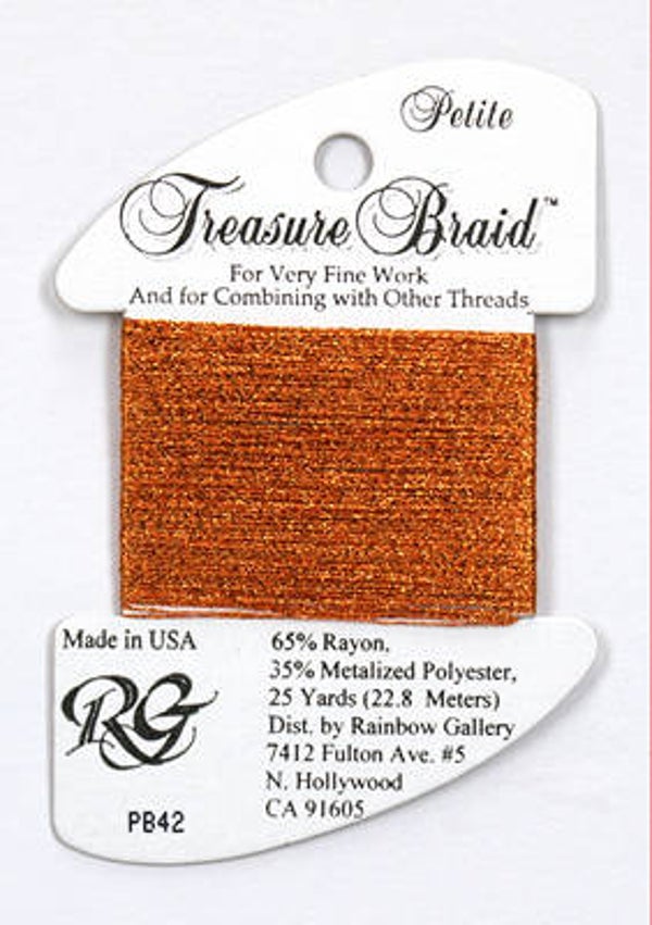 Petite Treasure Braid - Autumn Orange - 42