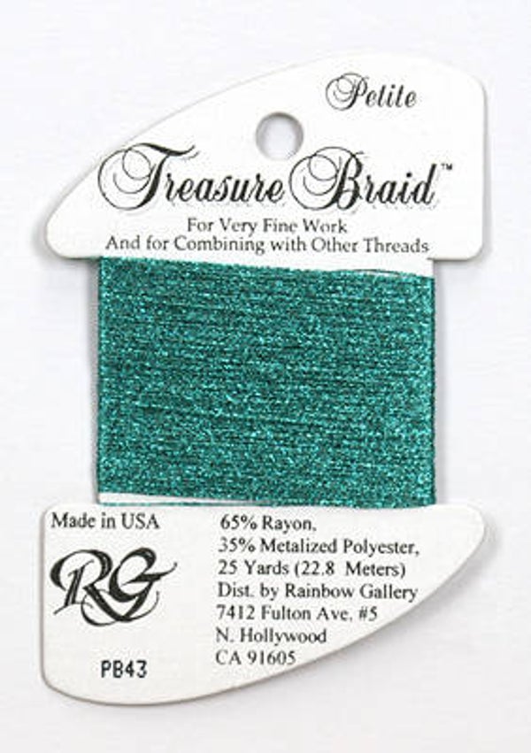 Petite Treasure Braid - Turquoise - 43