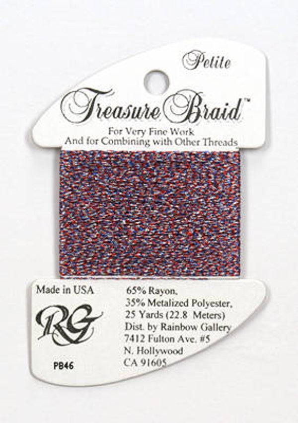 Petite Treasure Braid - 4th of July - 46