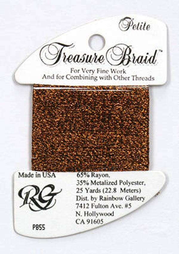 Petite Treasure Braid - Brass - 55