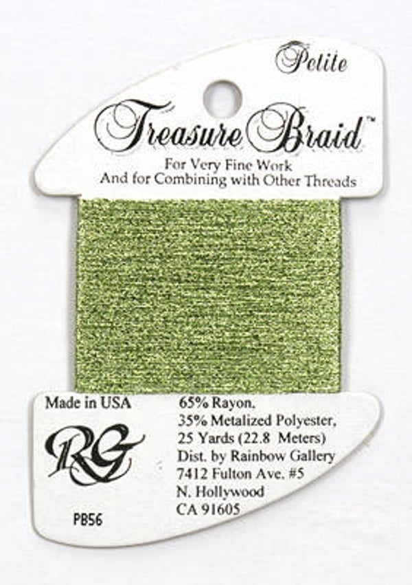 Petite Treasure Braid - Pale Avocado - 56