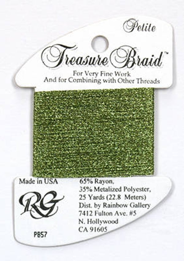 Petite Treasure Braid - Avocado - 57