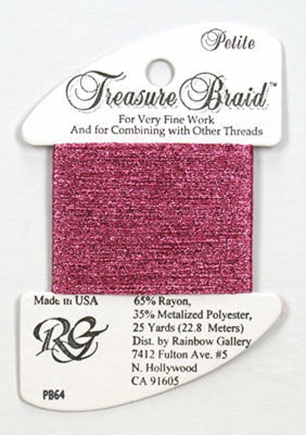 Petite Treasure Braid - Lite Rose - 64