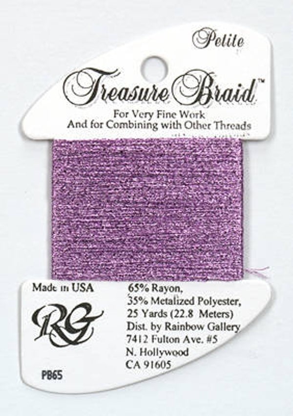 Petite Treasure Braid - Lite Violet - 65