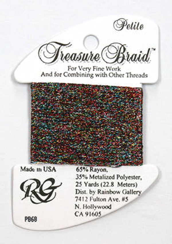 Petite Treasure Braid - Black Opal - 68