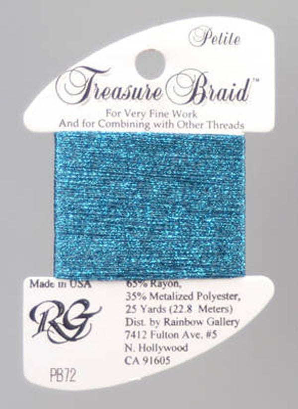 Petite Treasure Braid - Agaen Blue - 72