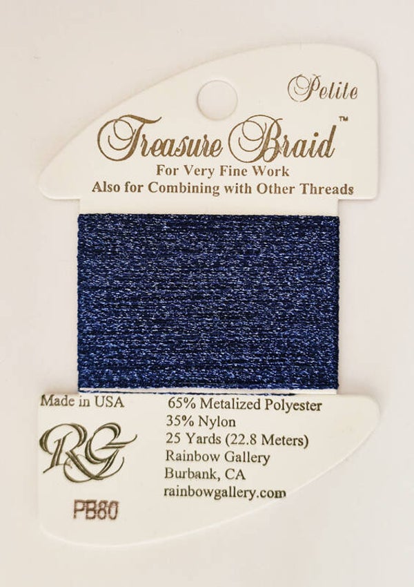 Petite Treasure Braid - Nautical Blue - 80