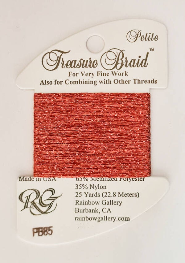 Petite Treasure Braid - Living Coral - 85