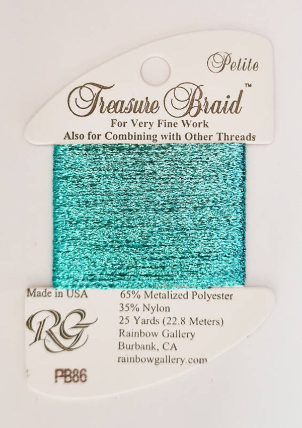 Petite Treasure Braid - Scuba Blue - 86