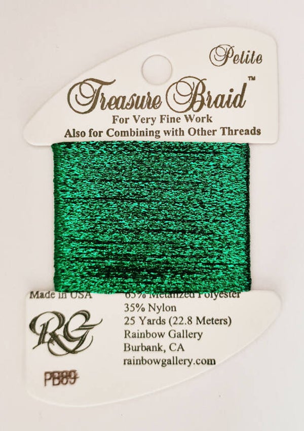 Petite Treasure Braid - Racing Green - 89