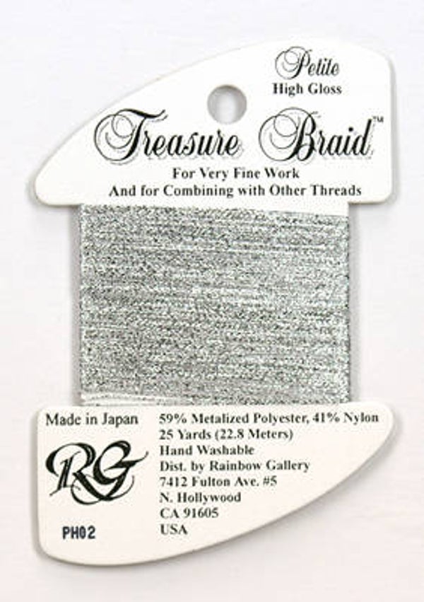 Petite Treasure Braid High Gloss - Silver - 02